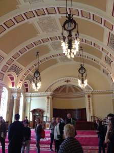 One of the city hall function rooms